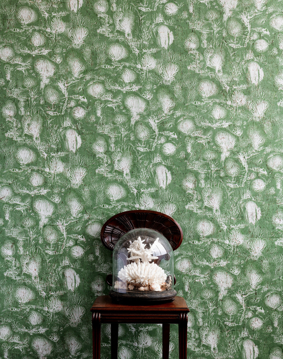 coral blotch cork wallpaper by timorous beasties on adorn.house