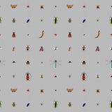 insect grid wallpaper by timorous beasties on adorn.house