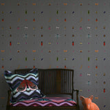 insect grid wallpaper by timorous beasties on adorn.house