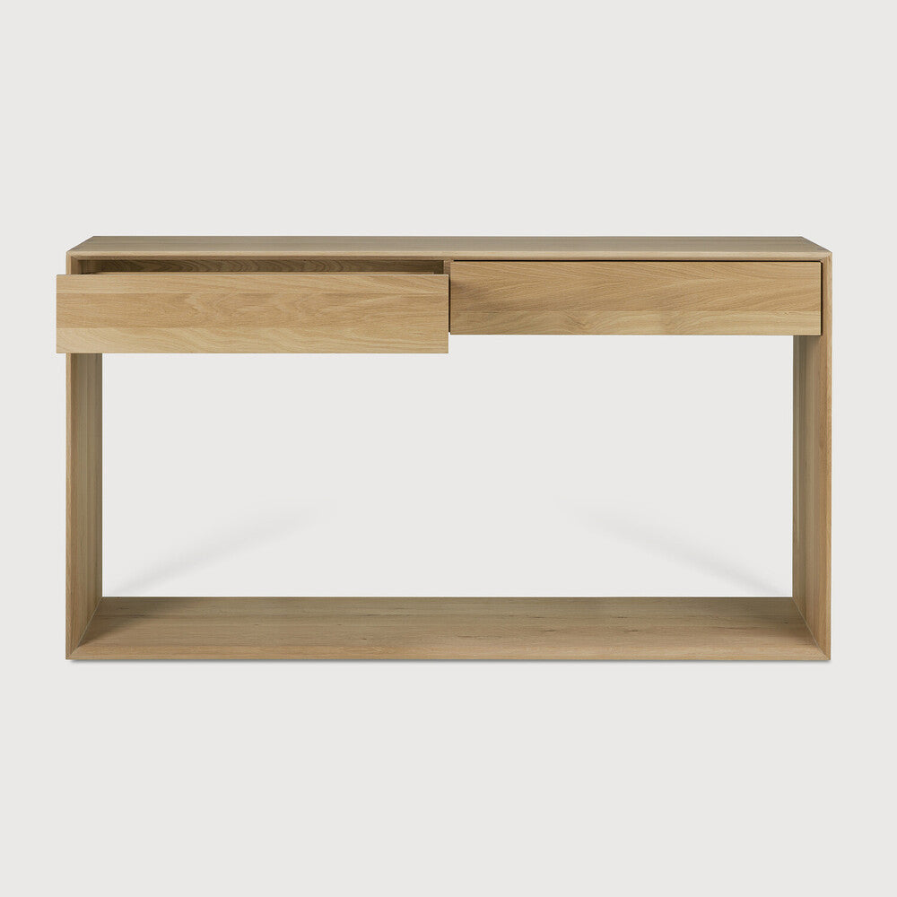 nordic console by ethnicraft at adorn.house