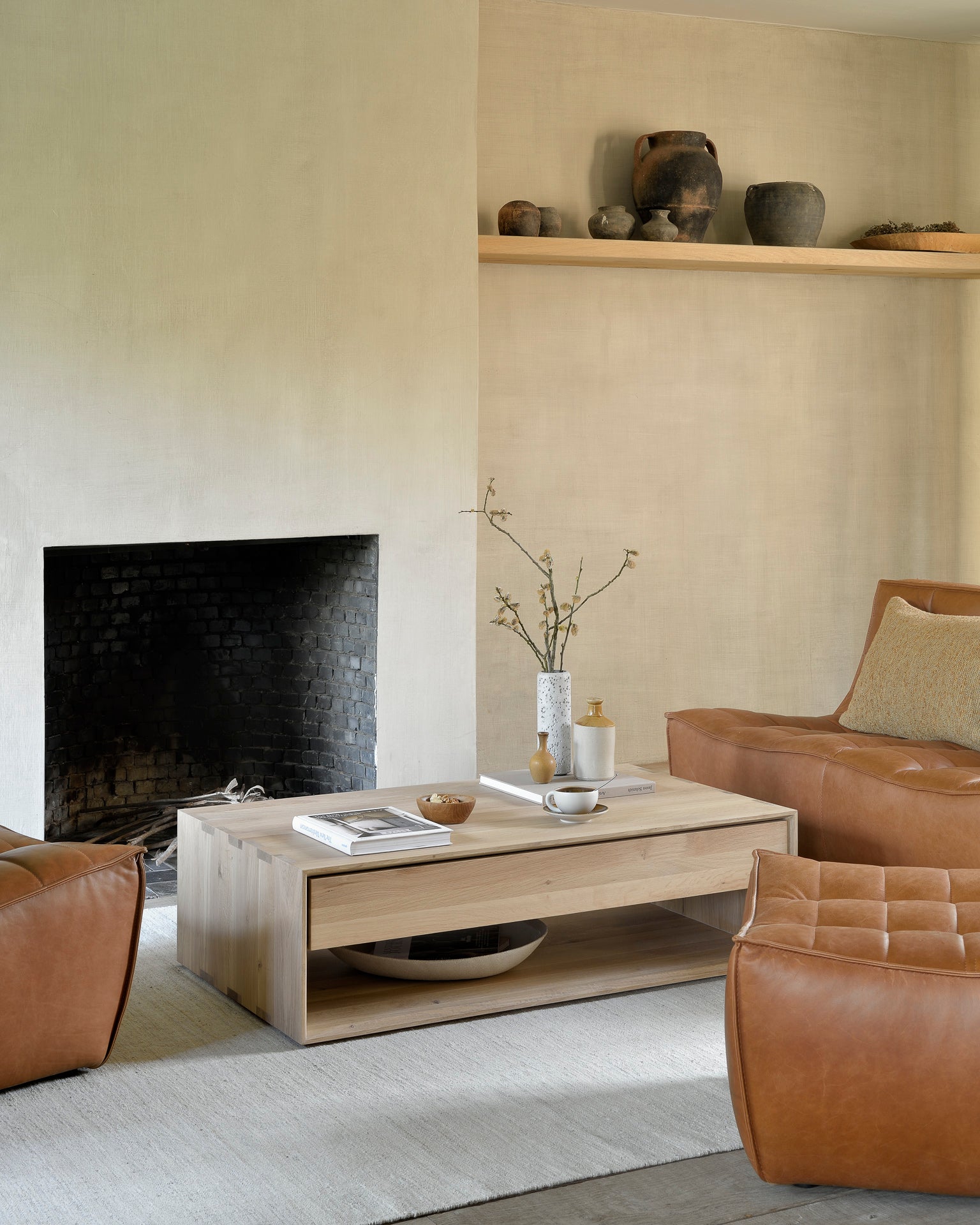 nordic coffee table by ethnicraft at adorn.house