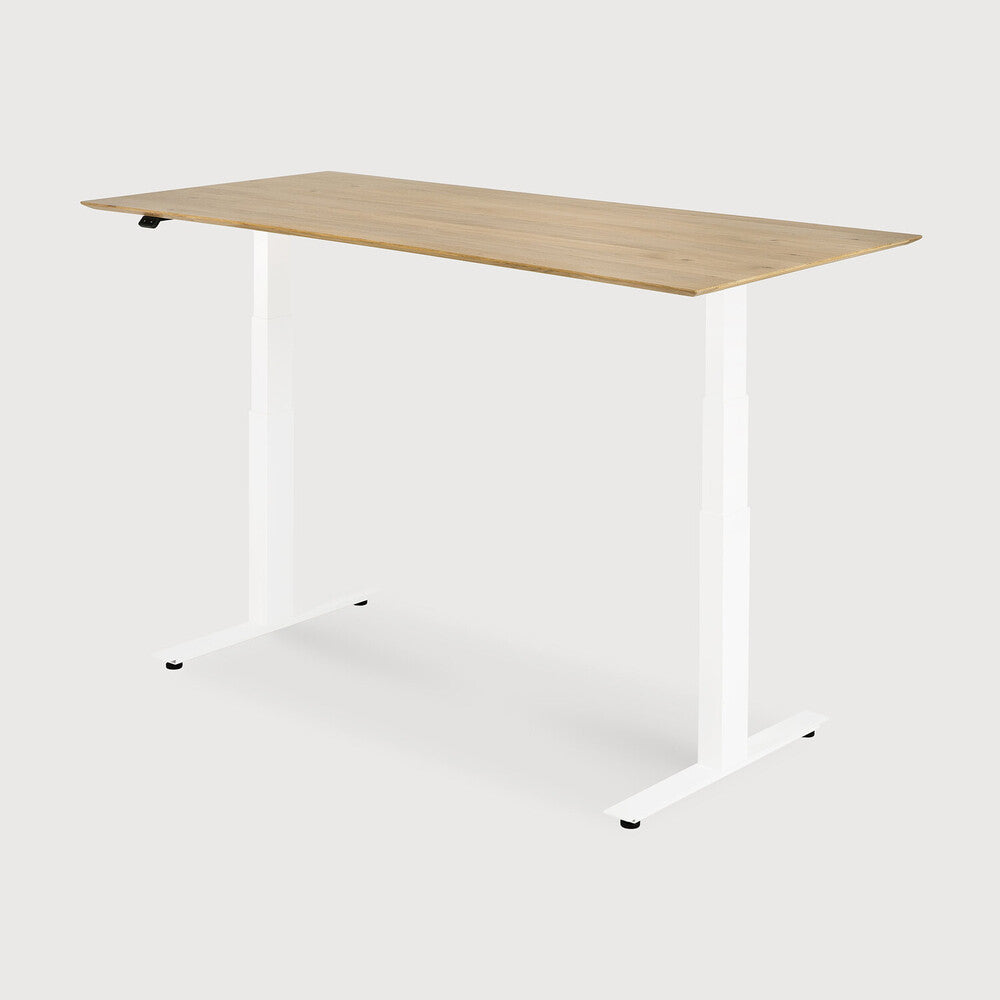 bok adjustable desk - base only by ethnicraft at adorn.house