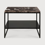 stone side table  by ethnicraft at adorn.house 