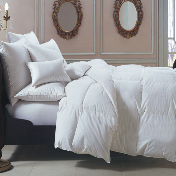 bernina 650 fill power white goose down european comforter, downright, insert, - adorn.house