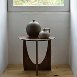 geometric side table by ethnicraft at adorn.house