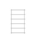 elevate shelving - system 5 by woud at adorn.house