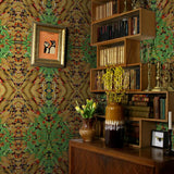 ex libris wallpaper by timorous beasties on adorn.house