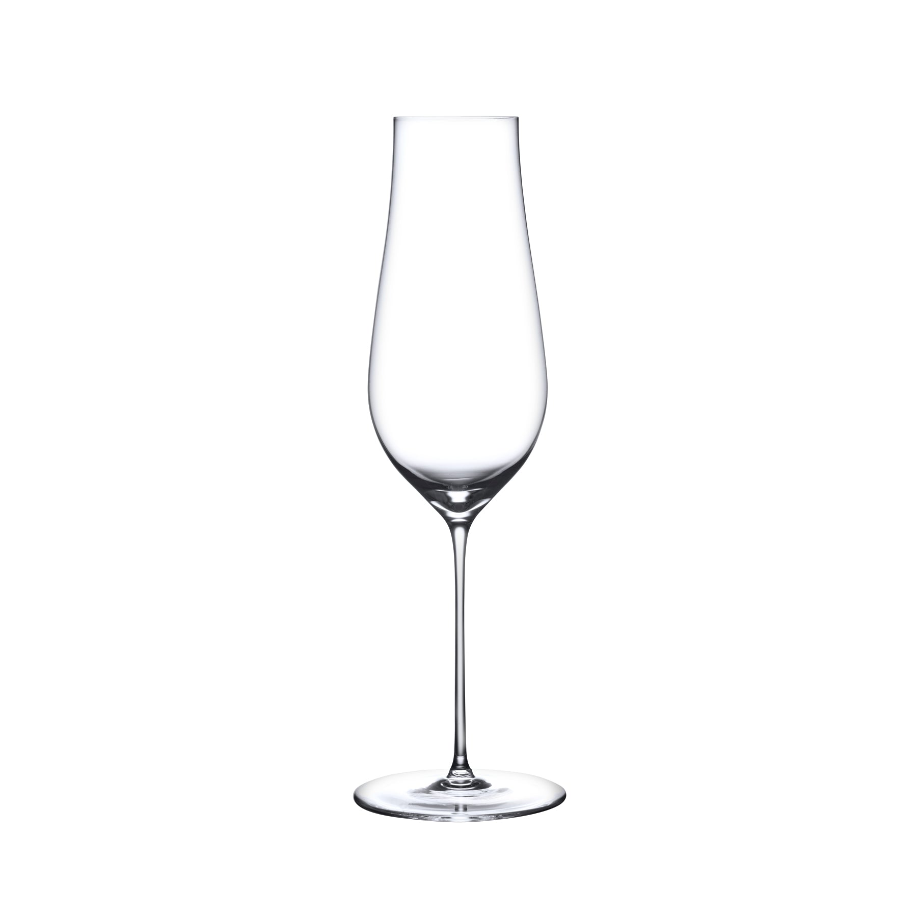 ghost zero tulip champagne glass by nude at adorn.house