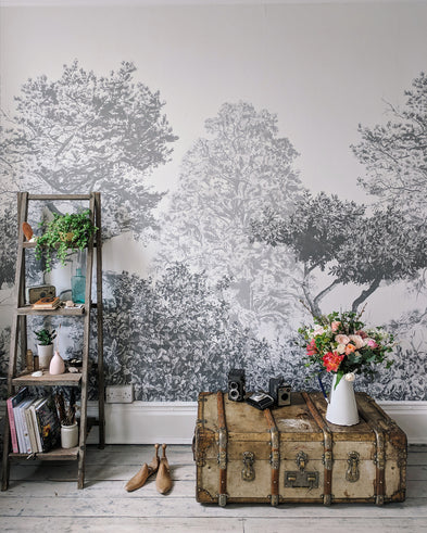 hua trees wallpaper, sian zeng, wallpaper, - adorn.house