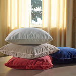 jaya velvet euro sham by amalia home on adorn.house