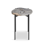 la terra occasional table small grey melange by woud at adorn.house