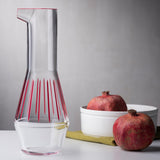 beak carafe red striped by nude at adorn.house