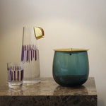 beret storage box large with brass lid by nude at adorn.house