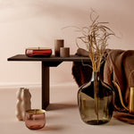 beret storage box medium with brass lid by nude at adorn.house