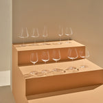 stem zero volcano white wine glass by nude on adorn.house