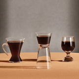 addict set of 2 espresso glasses by nude glassware on adorn.house