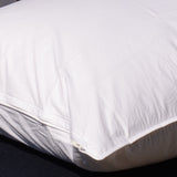 cotton pillow protector 700 fill power by ogallala comfort on adorn.house