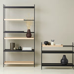 tray shelf low oak by woud at adorn.house