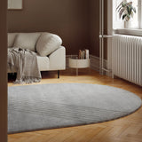 kyoto rug 210 x 340 cm grey by woud at adorn.house