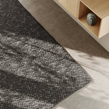 tact rug 170 x 240 cm anthracite grey by woud at adorn.house
