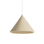 annular pendant (large) - beige by woud at adorn.house
