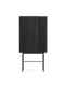 array highboard (80 cm) - black