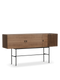 array sideboard 5.9’ walnut
