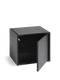 bricks cube door right black