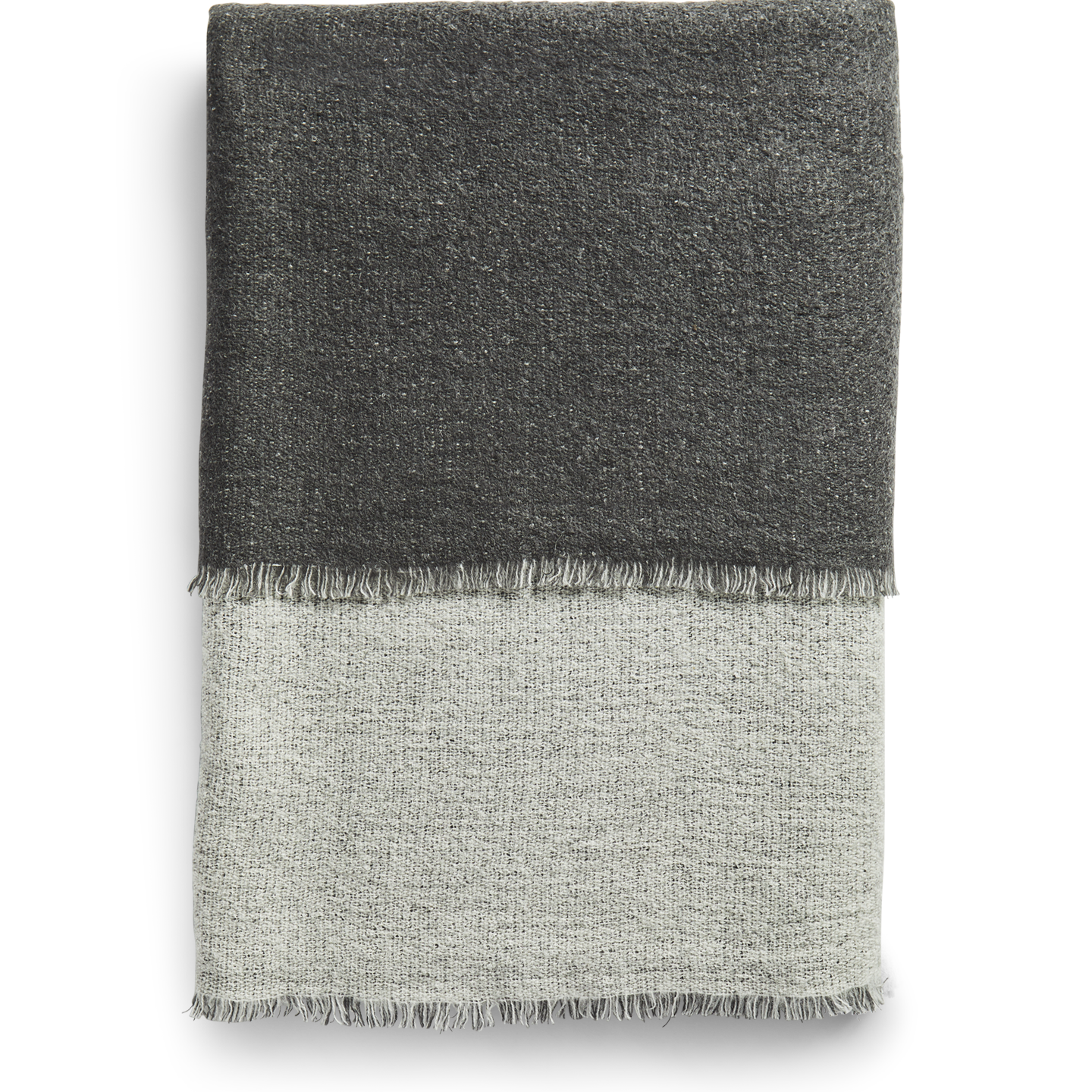 double throw light grey & dark grey by woud at adorn.house