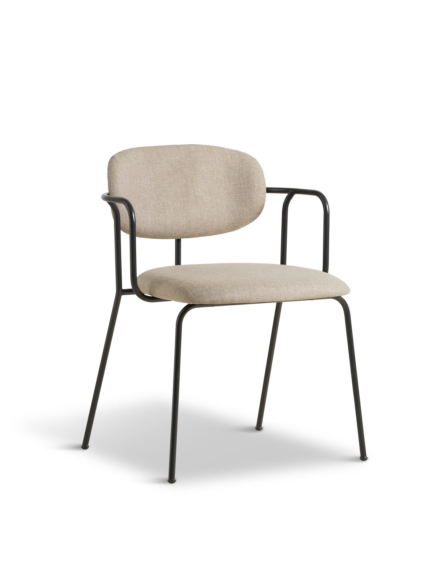 frame dining chair beige by woud at adorn.house