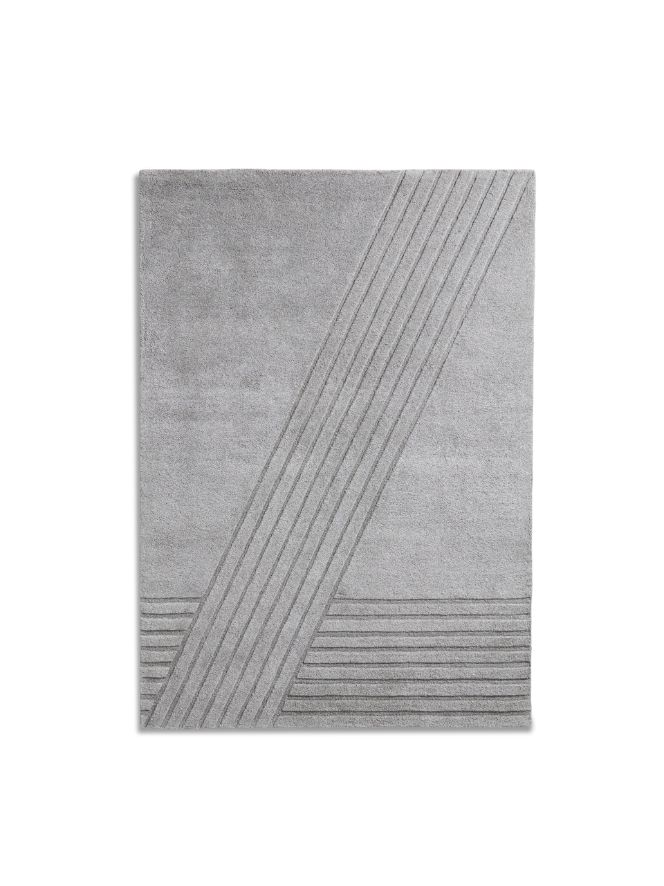 kyoto rug 7.87’ x 5.57’ grey