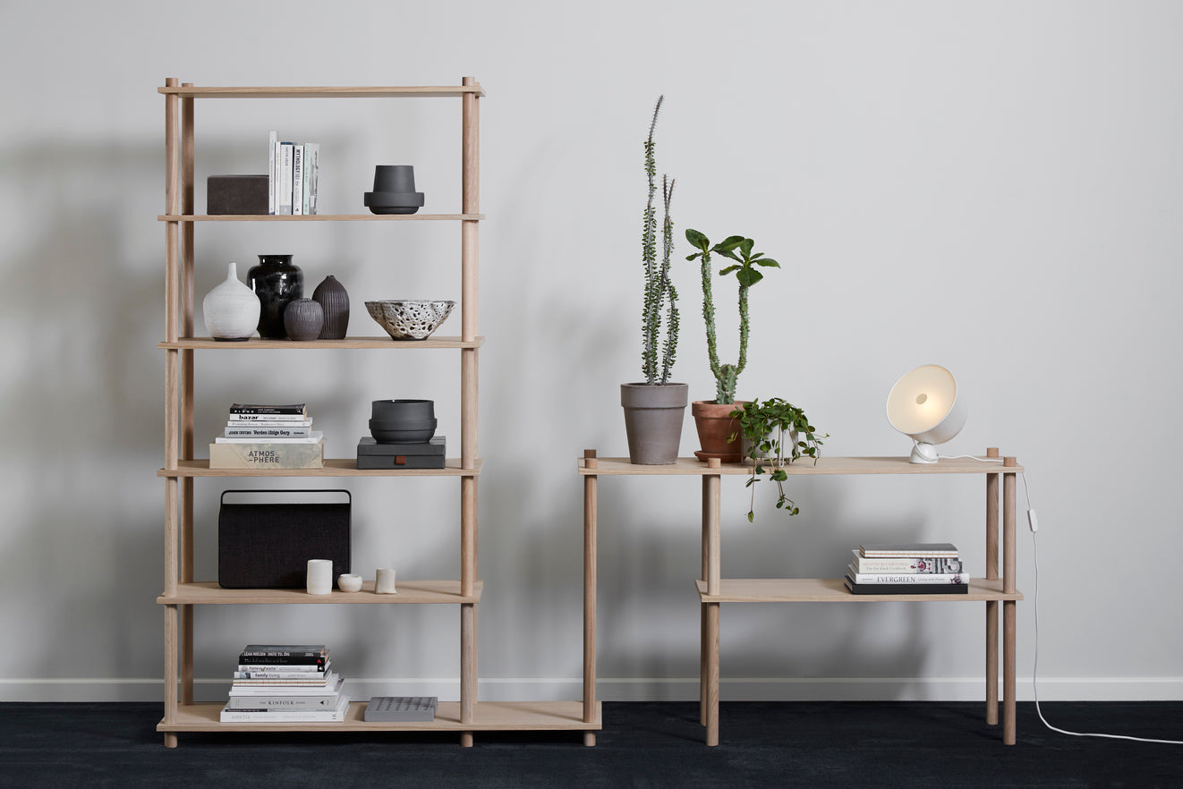 elevate shelving - system 12 by woud at adorn.house