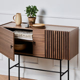 array sideboard (120 cm) - walnut by woud at adorn.house