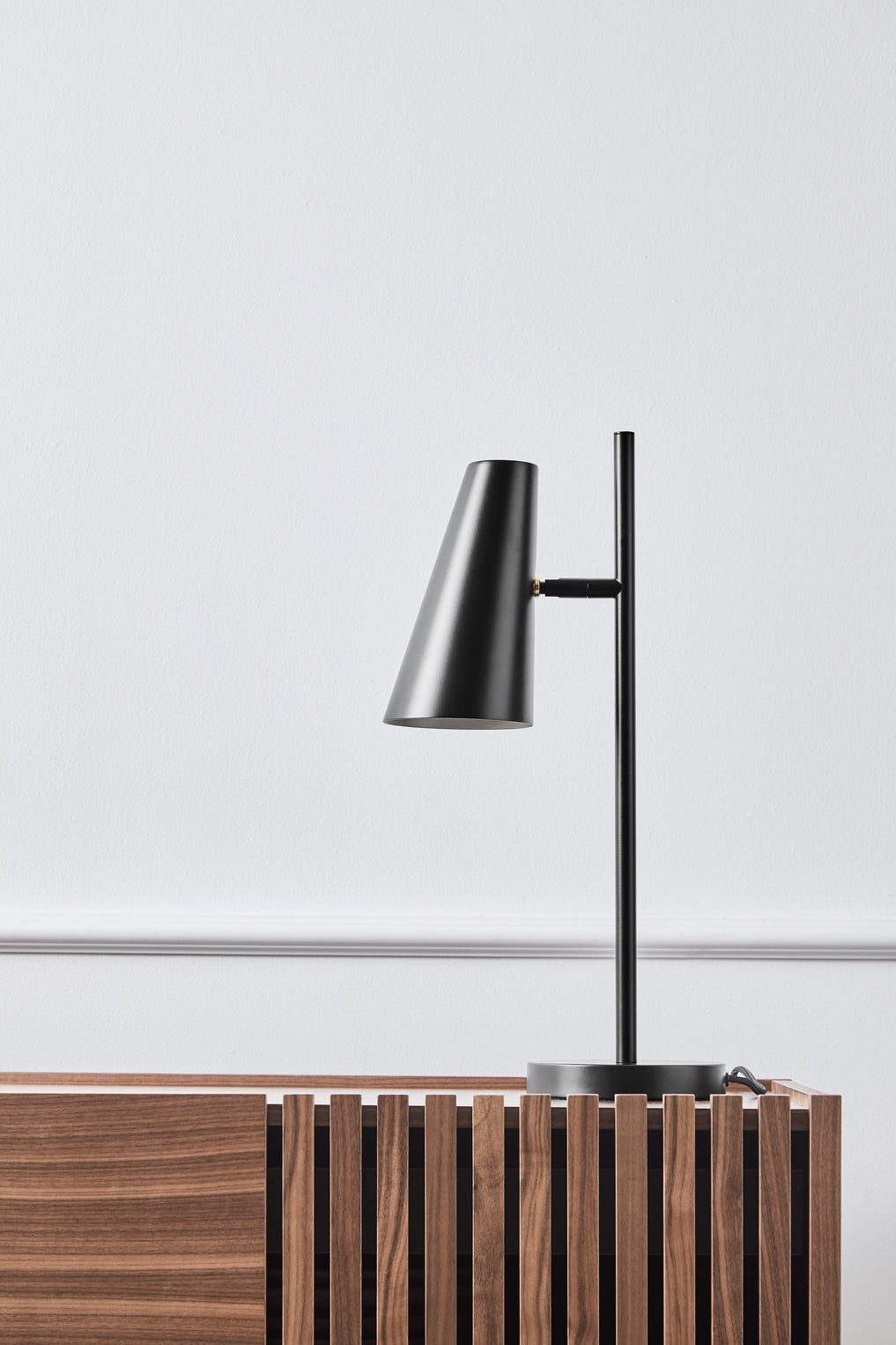 cono table lamp by woud at adorn.house