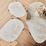 la terra occasional table (large) - ivory by woud at adorn.house
