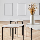 la terra occasional table (large) - ivory by woud at adorn.house