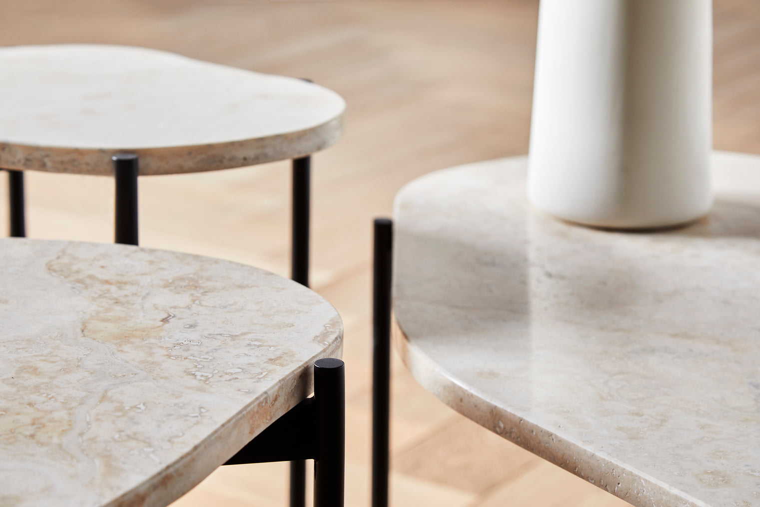 la terra occasional table (large) - ivory by woud at adorn.house