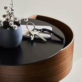wallie wall drawer walnut by woud at adorn.house