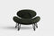 meadow lounge chair pine & black