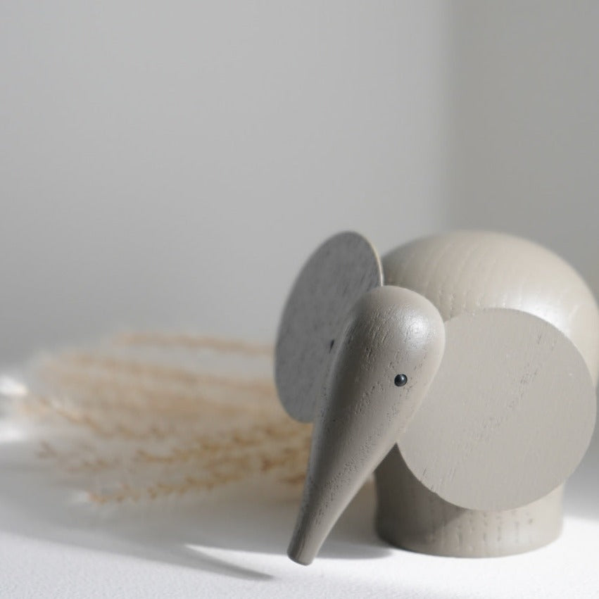 nunu elephant taupe by woud at adorn.house  Edit alt text