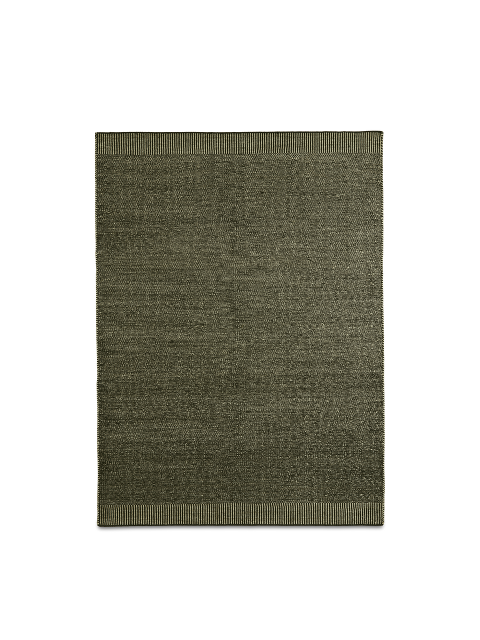 rombo rug 5.6’ x 7.9’ moss green