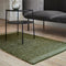 rombo rug 2.95’ x 4.6’ moss green