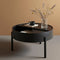 arc coffee table (66 cm) - black