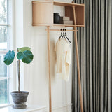 töjbox wardrobe large white pigmented oak by woud at adorn.house