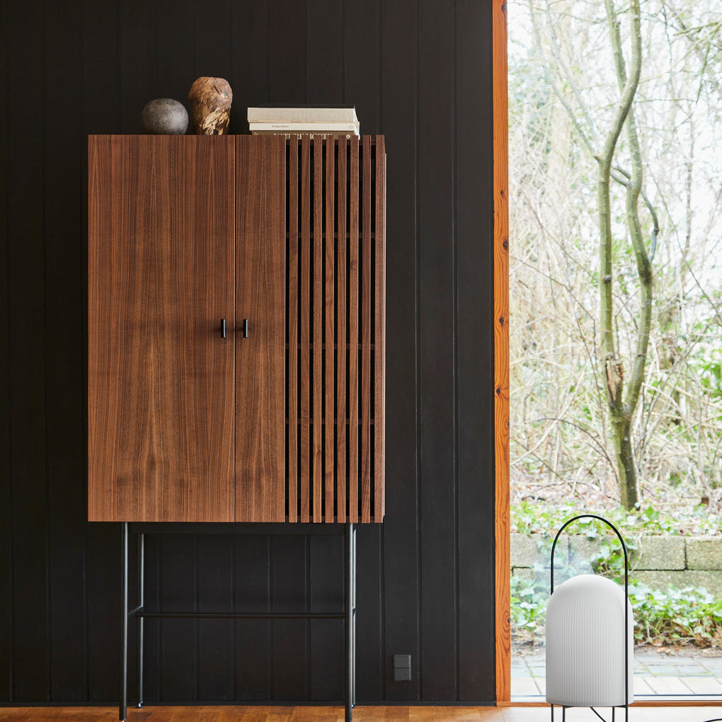 array highboard (80 cm) - walnut by woud at adorn.house