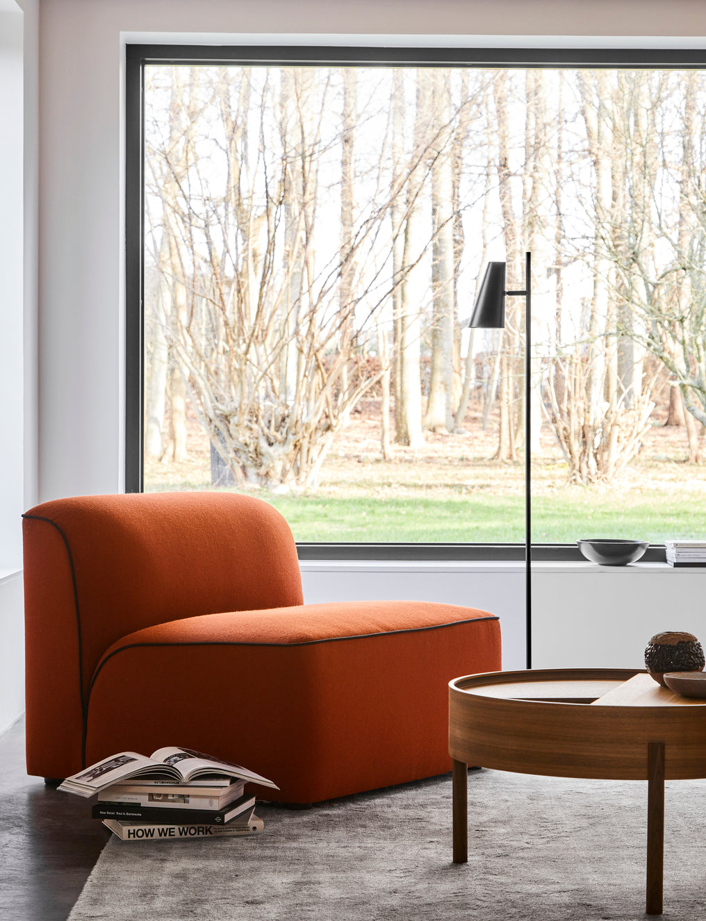 cono floor lamp by woud at adorn.house