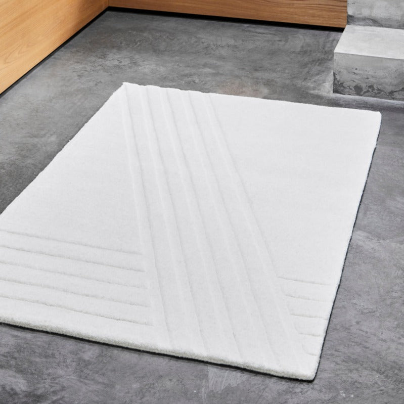 kyoto rug 90 x 140 cm off white by woud at adorn.house