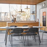 frame dining chair black by woud at adorn.house
