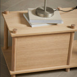 elevate back panel medium oak by woud at adorn.house