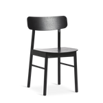 soma dining chair black by woud at adorn.house